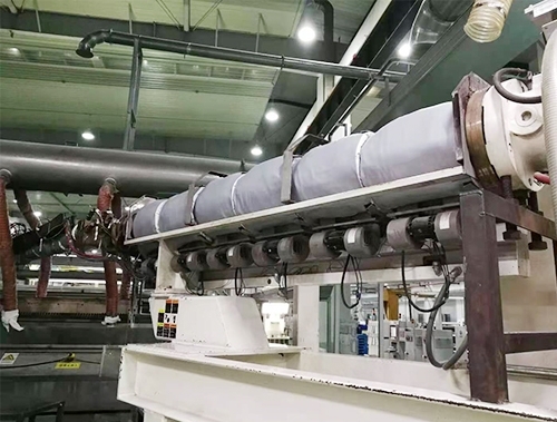 硫化機擠出保溫套