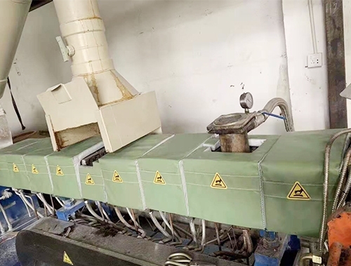 硫化機擠出保溫套